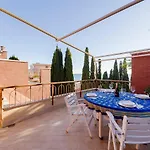 Guesthost - Portosole Attic - With Terrace And Private Parking 아파트 산레모